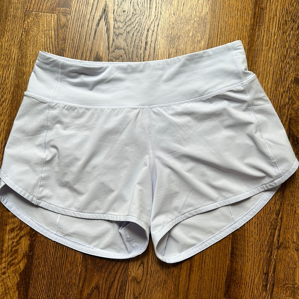Lululemon Shorts Size 6 Tall light Lavendar
